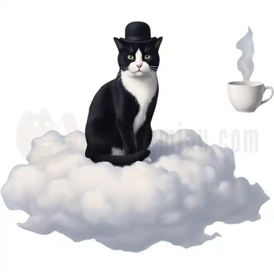 Design Vorschau Magritte Surreal Cat