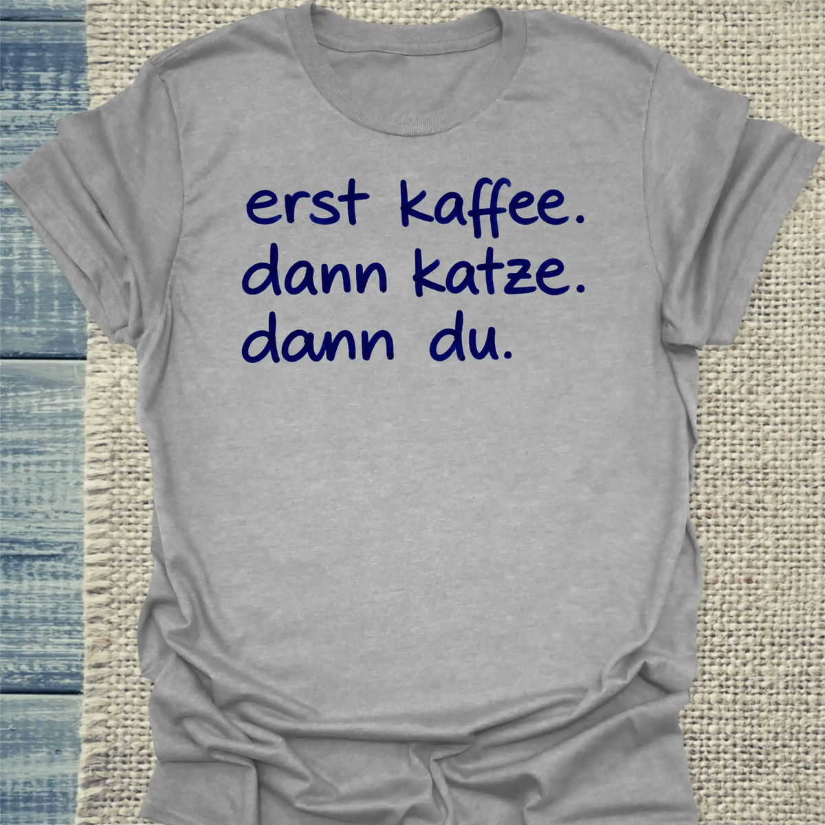 T-Shirt - Offizielles Katzen Personal - Unisex - Katze Grau