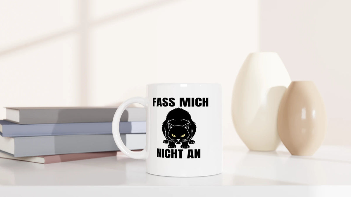Tasse 325ml - Fass mich nicht an - Katze