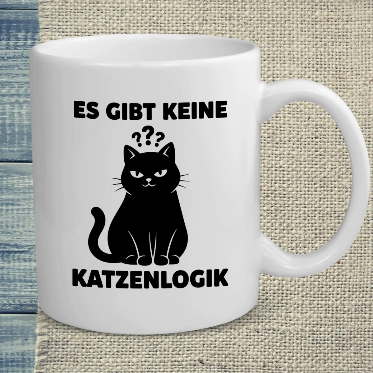 Tasse 325ml - Katzenlogik - Katze