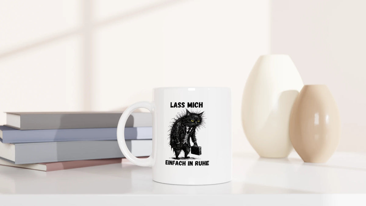 Tasse 325ml - Lass mich einfach in Ruhe - Katze