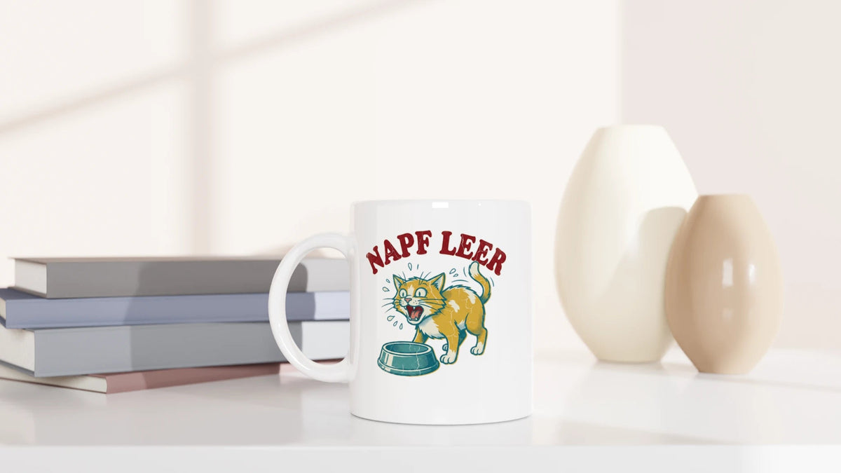 Tasse 325ml - Napf leer - Katze