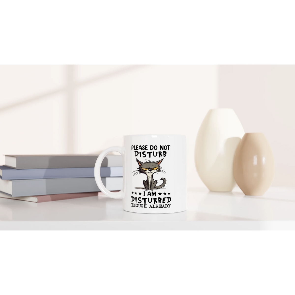 Tasse 325ml - Please Do Not Disturb - Katze