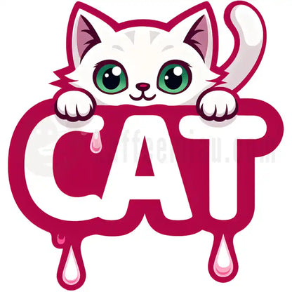 Design Vorschau CAT - Katze in rosa