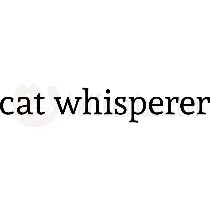 Design Vorschau cat whisperer