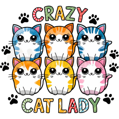 Design Vorschau Für die Crazy Cat Lady