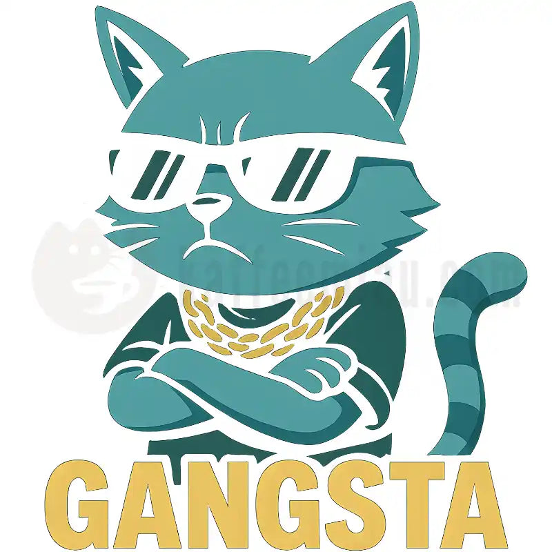 Design Vorschau Gangsta Cat