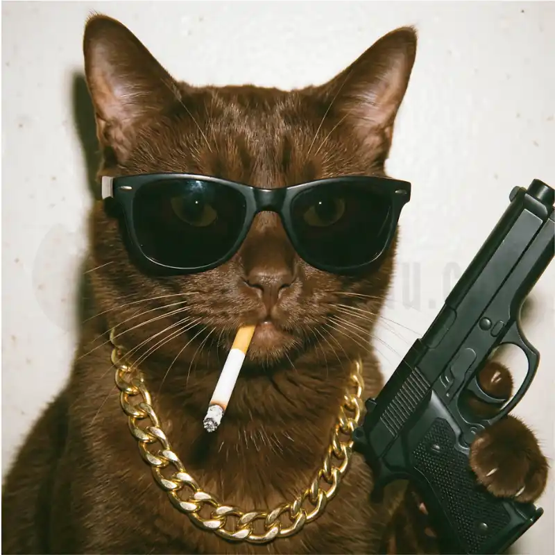 Design Vorschau Gangster Cat