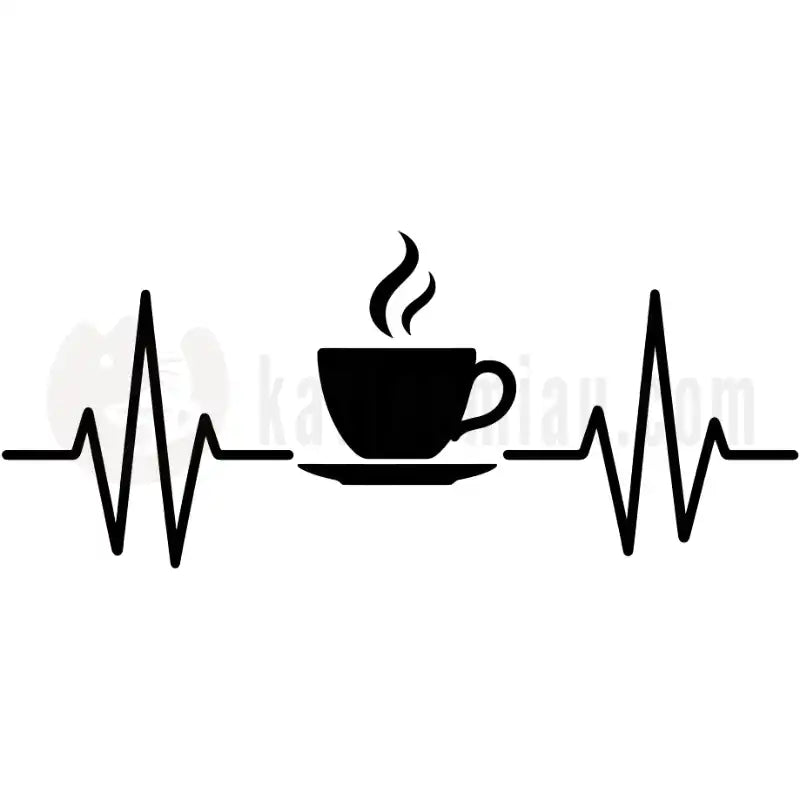 Design Vorschau Herzschlag für Kaffee