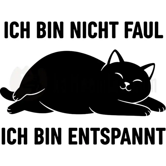 Design Vorschau Ich bin nicht faul