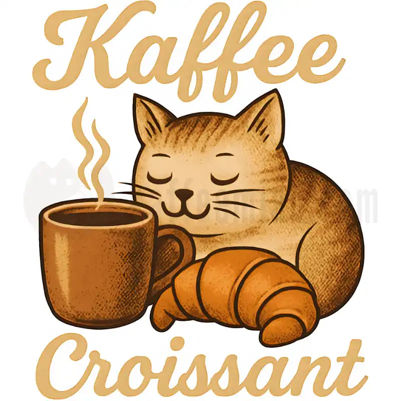 Design Vorschau Kaffee Croissant