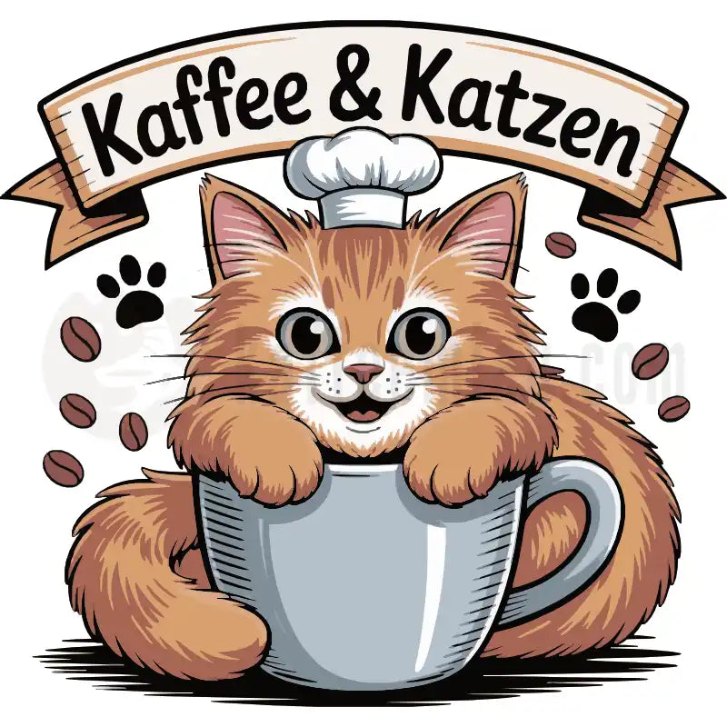 Design Vorschau Kaffee und Katzen