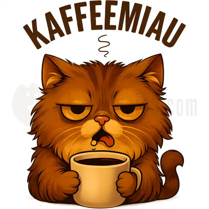 Design Vorschau KaffeeMiau - Katze mit Kaffee