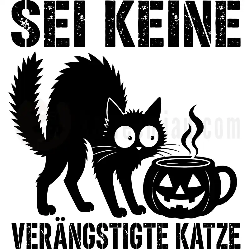Design Vorschau Keine verängstigte Katze
