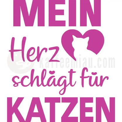 Design Vorschau Mein Herz schlägt für Katzen