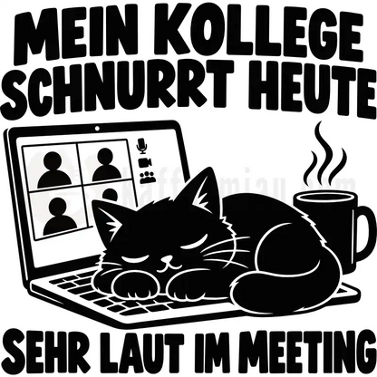 Design Vorschau MEIN KOLLEGE SCHNURRT HEUTE