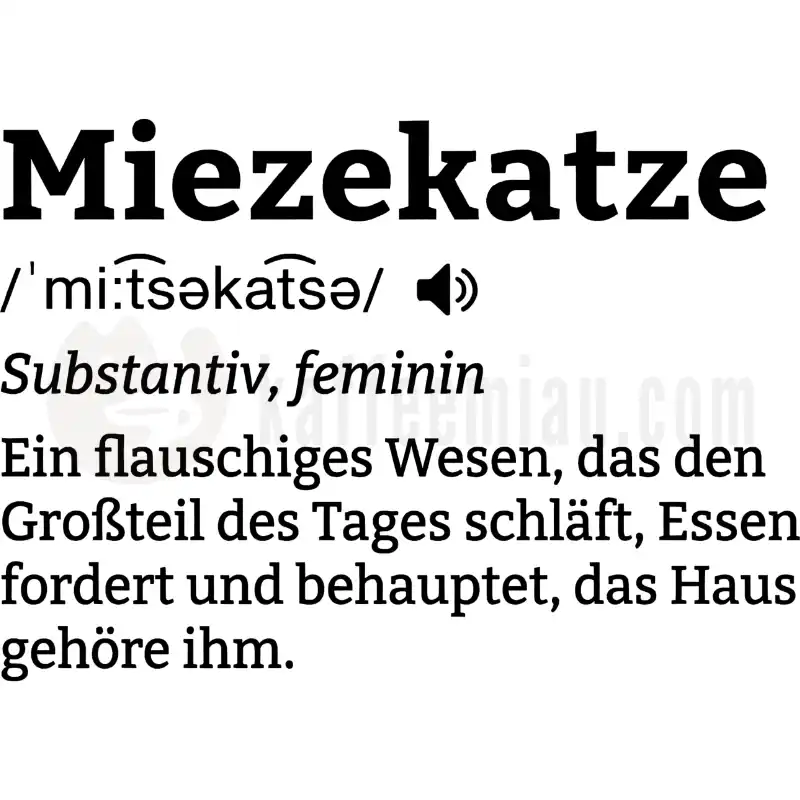 Design Vorschau Miezekatze