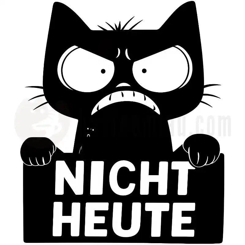Design Vorschau Nicht Heute - Katze