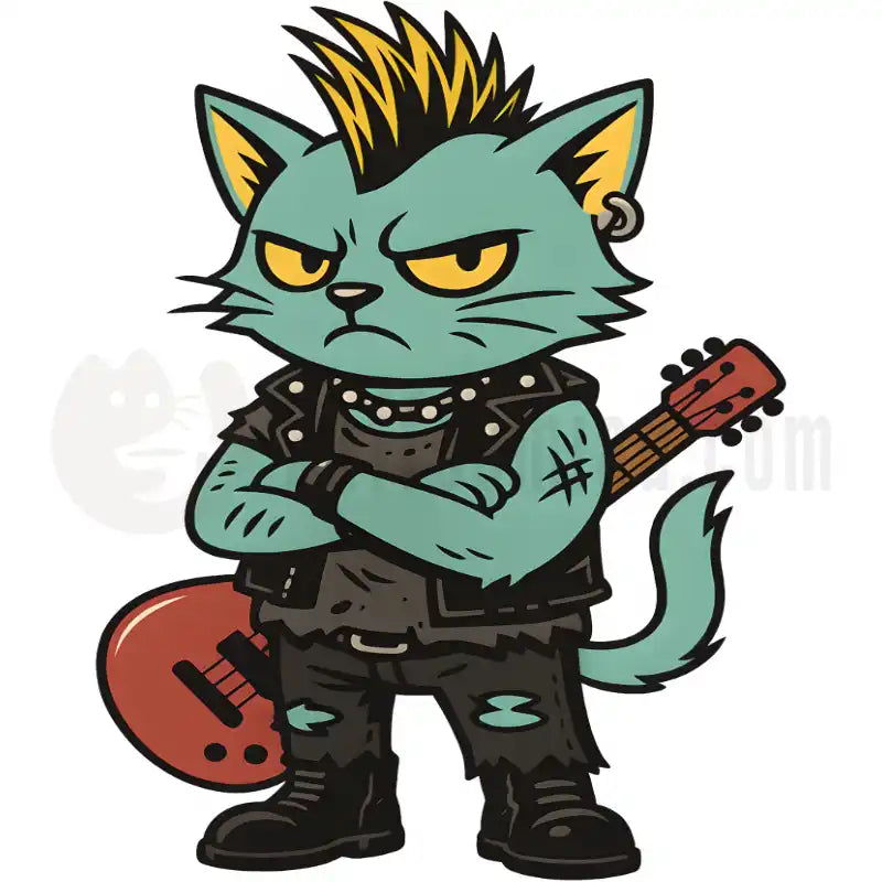 Design Vorschau Punk Cat