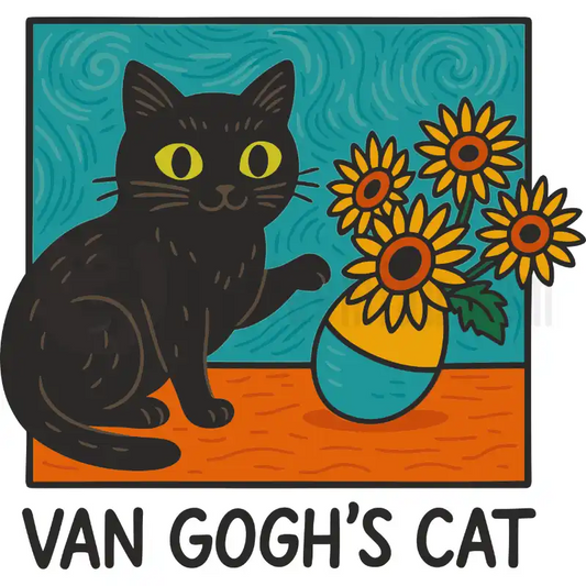 Design Vorschau Van Goghs Cat
