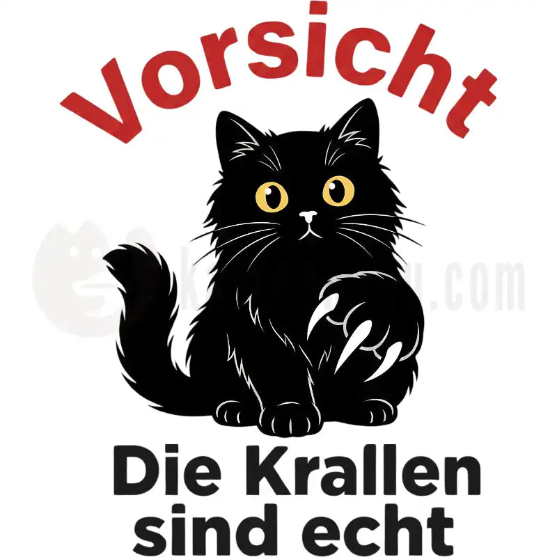 Design Vorschau Vorsicht. Die Krallen sind echt.