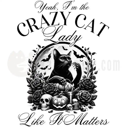Design Vorschau Yeah - I'm the crazy cat lady