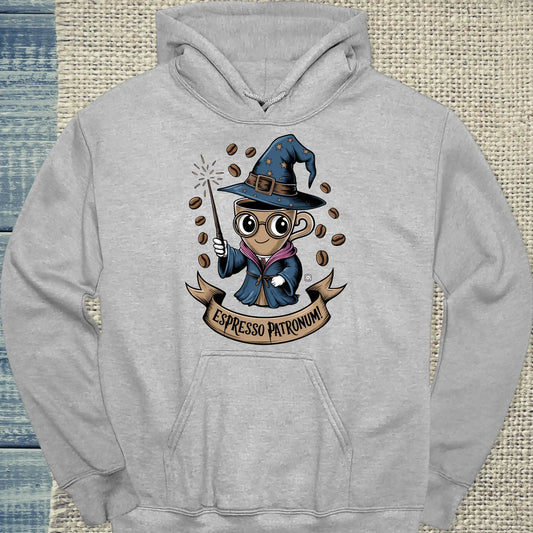 Hoodie - Espresso Patronum - Unisex - Kaffee Grau