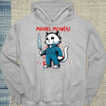 Hoodie - Michael Meowers - Unisex - Katze, Cat Guy Grau