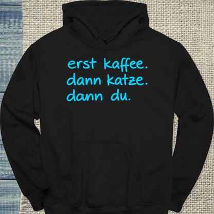 Hoodie - Offizielles Katzen Personal - Unisex - Katze Schwarz