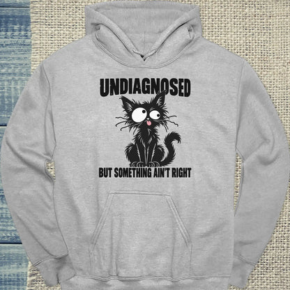 Hoodie - Undiagnosed - Unisex - Katze Grau