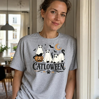 Cat Lo Ween - T-Shirt