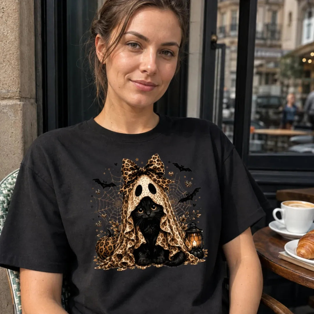 Geisterkatze - T-Shirt