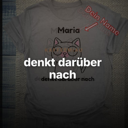 denkt darüber nach - T-Shirt – Clean Showcase