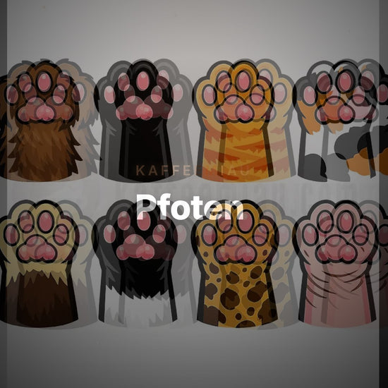 Pfoten - T-Shirt – Clean Showcase