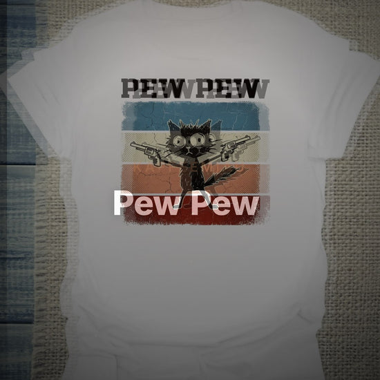 Pew Pew - T-Shirt – Clean Showcase