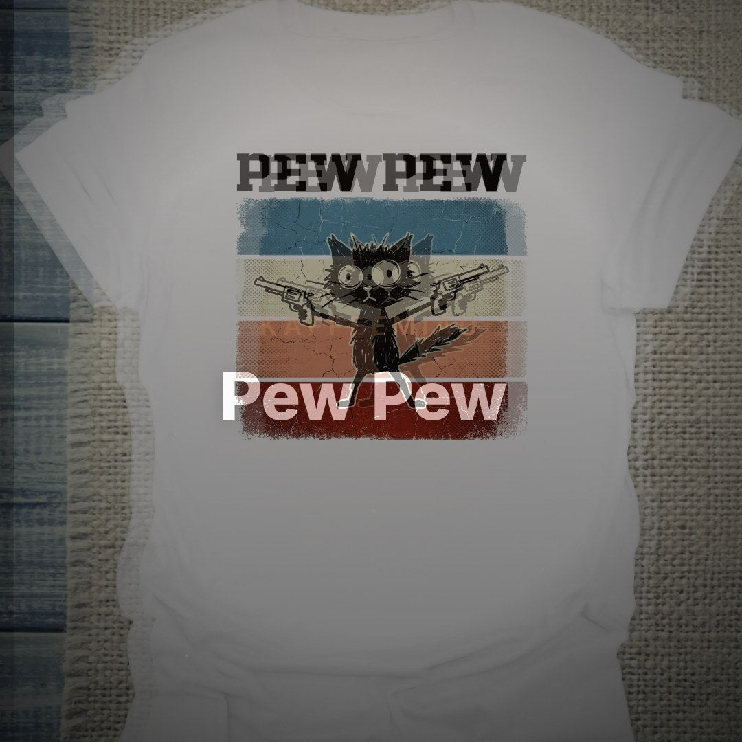 Pew Pew - T-Shirt – Clean Showcase