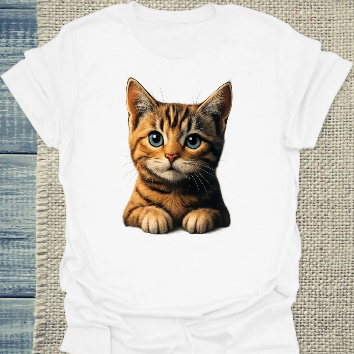T-Shirt - Ich bin so süß - Unisex - Katze Weiß
