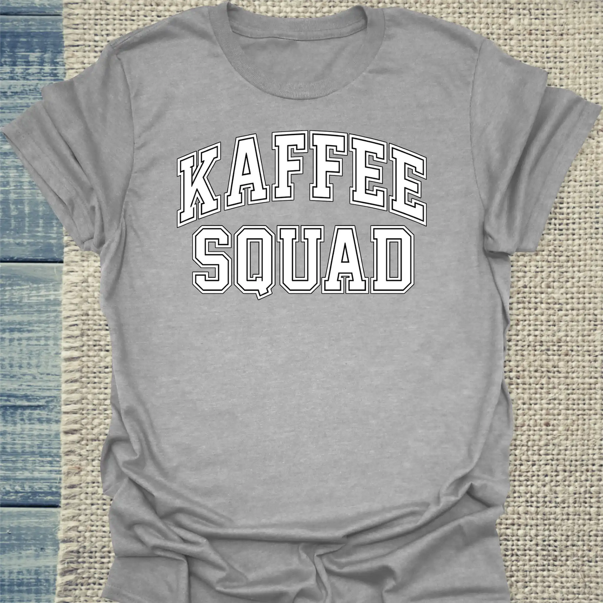 T-Shirt - Kaffee Squad - Unisex - Kaffee Grau