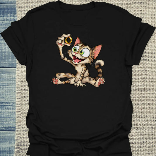 T-Shirt - Mein Schatz - Unisex - Katze Schwarz
