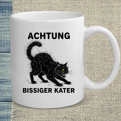 Tasse 325ml - Bissiger Kater - Katze