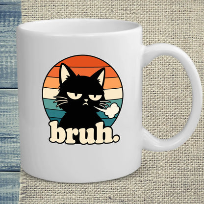 Tasse 325ml - bruh. - Katze