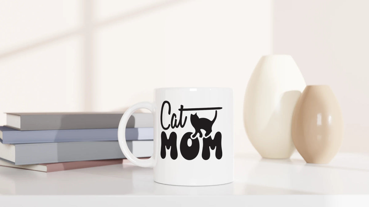 Tasse 325ml - Cat Mom - Katze