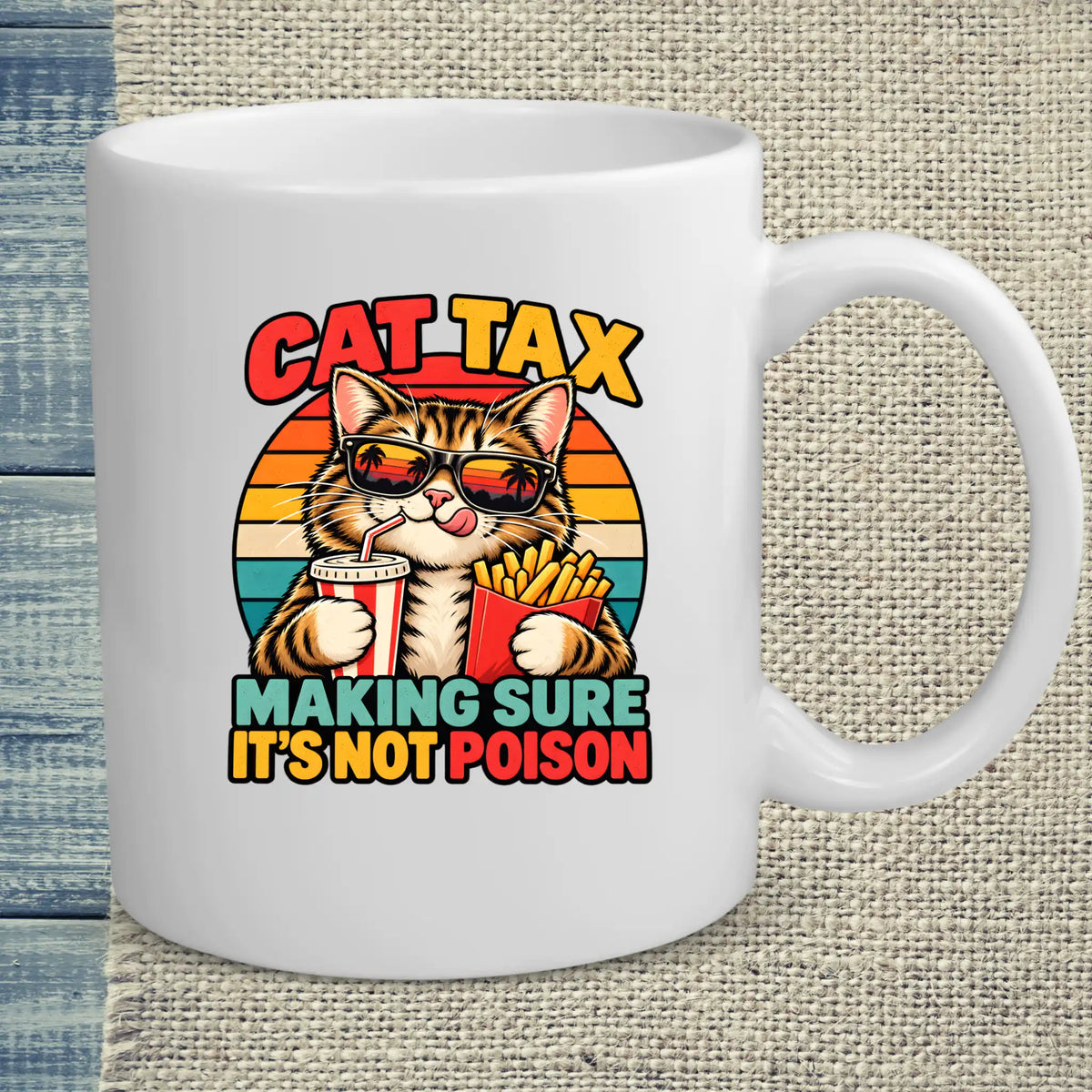 Tasse 325ml - Cat Tax - Katze