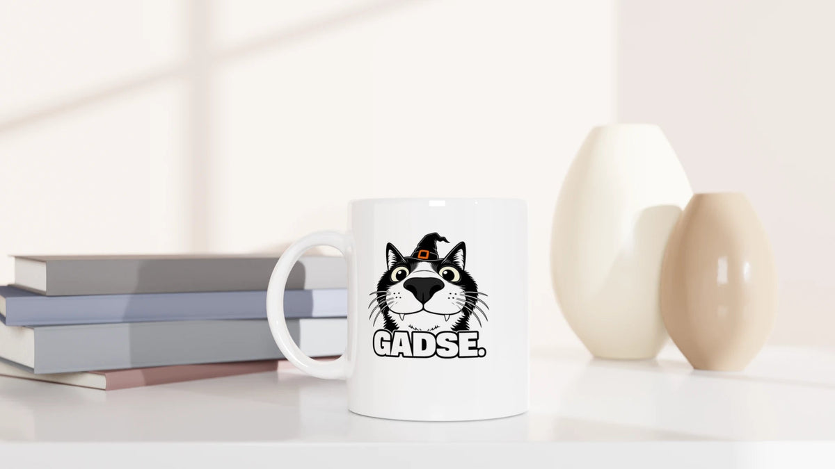 Tasse 325ml - Gadse Halloween - Katze, Halloween