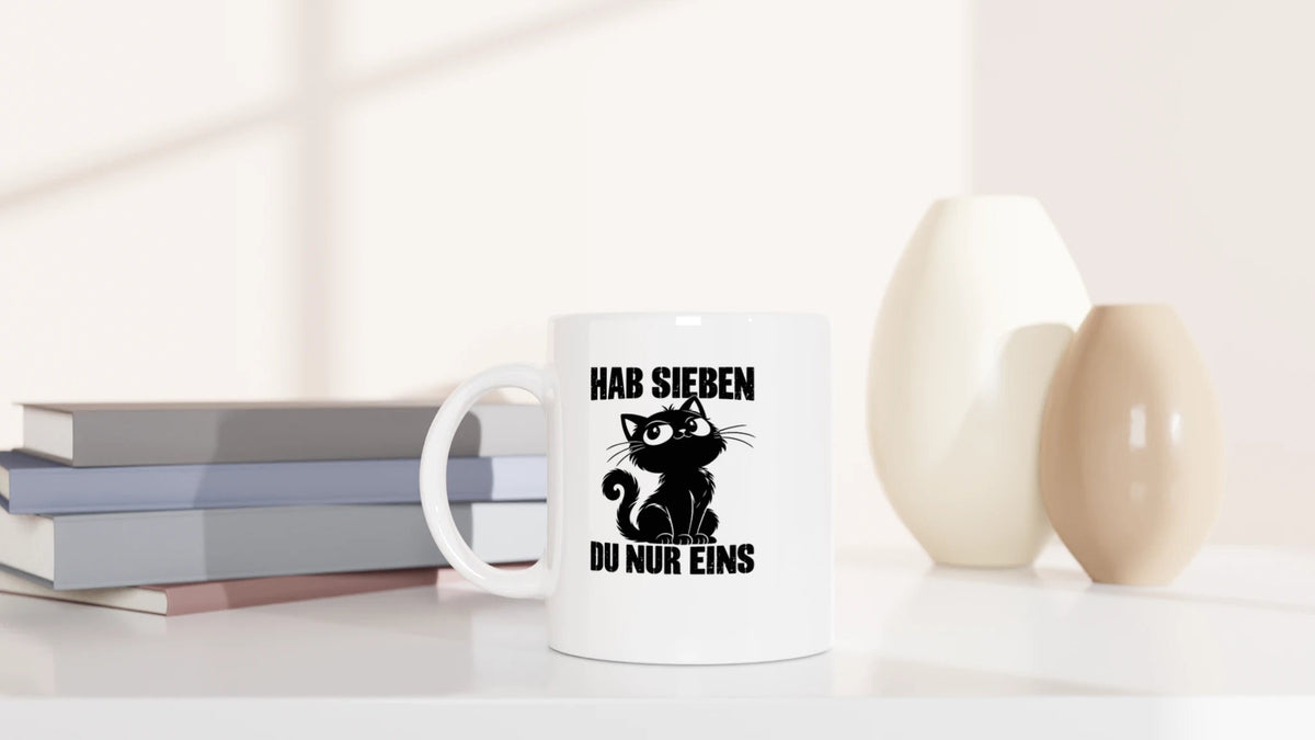 Tasse 325ml - Hab Sieben - Katze