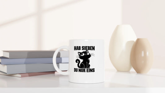 Tasse 325ml - Hab Sieben - Katze