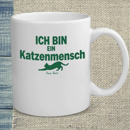 Tasse 325ml - Ich bin ein Katzenmensch - Katze