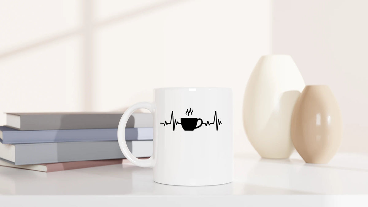 Tasse 325ml - Kaffee Herzschlag - Kaffee