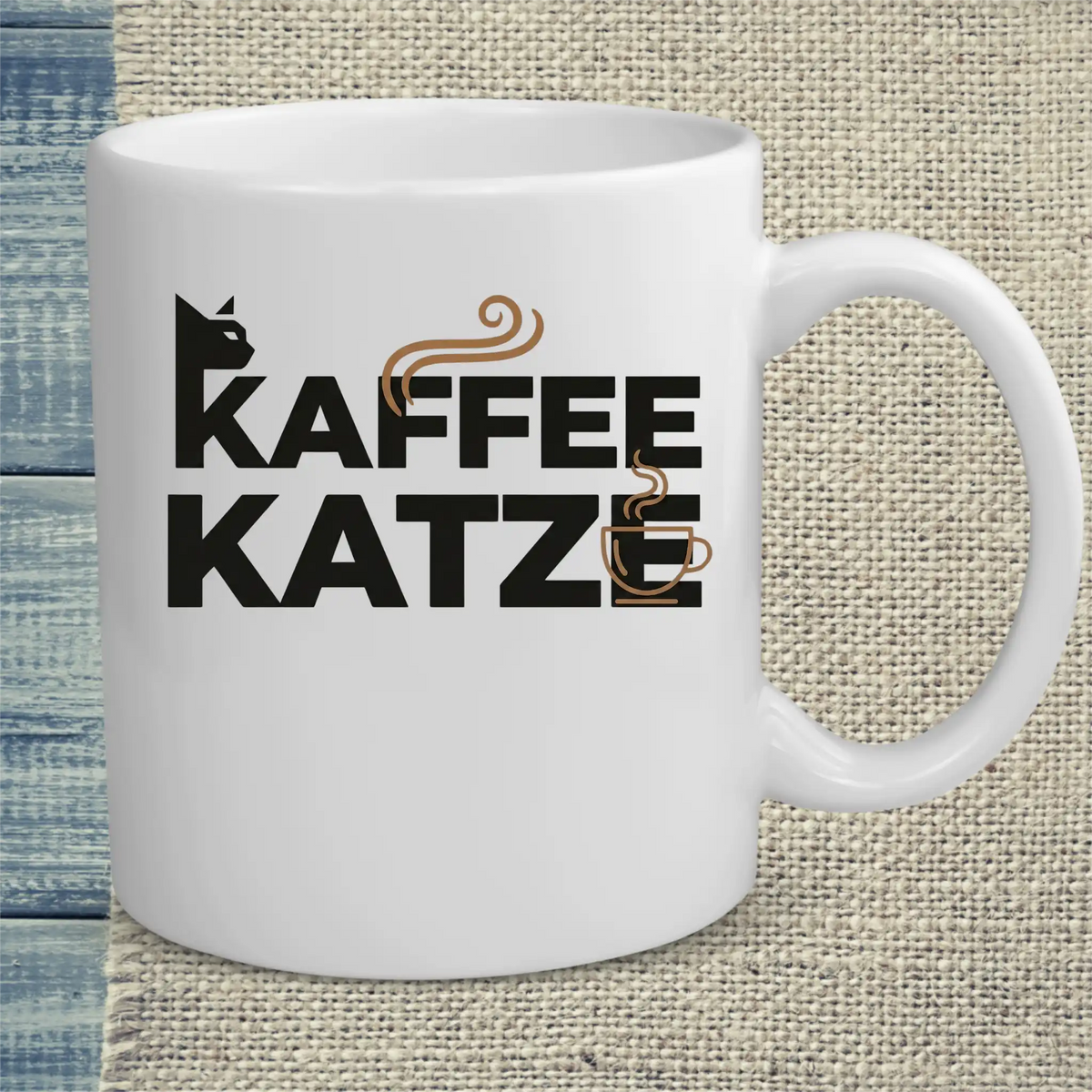Tasse 325ml - Kaffee - Katze - Katze & Kaffee
