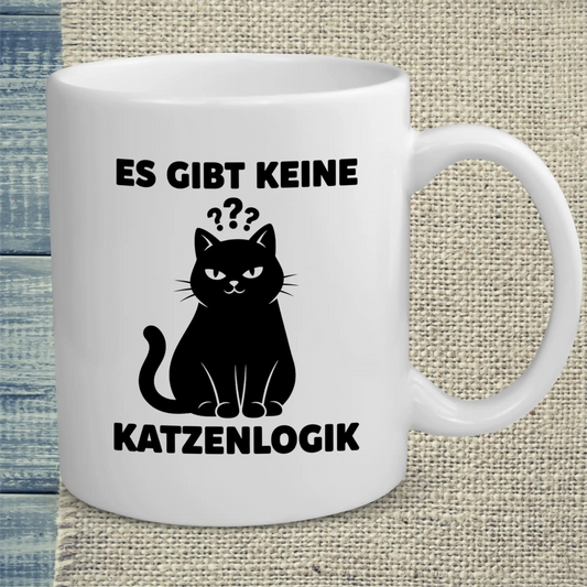 Tasse 325ml - Katzenlogik - Katze